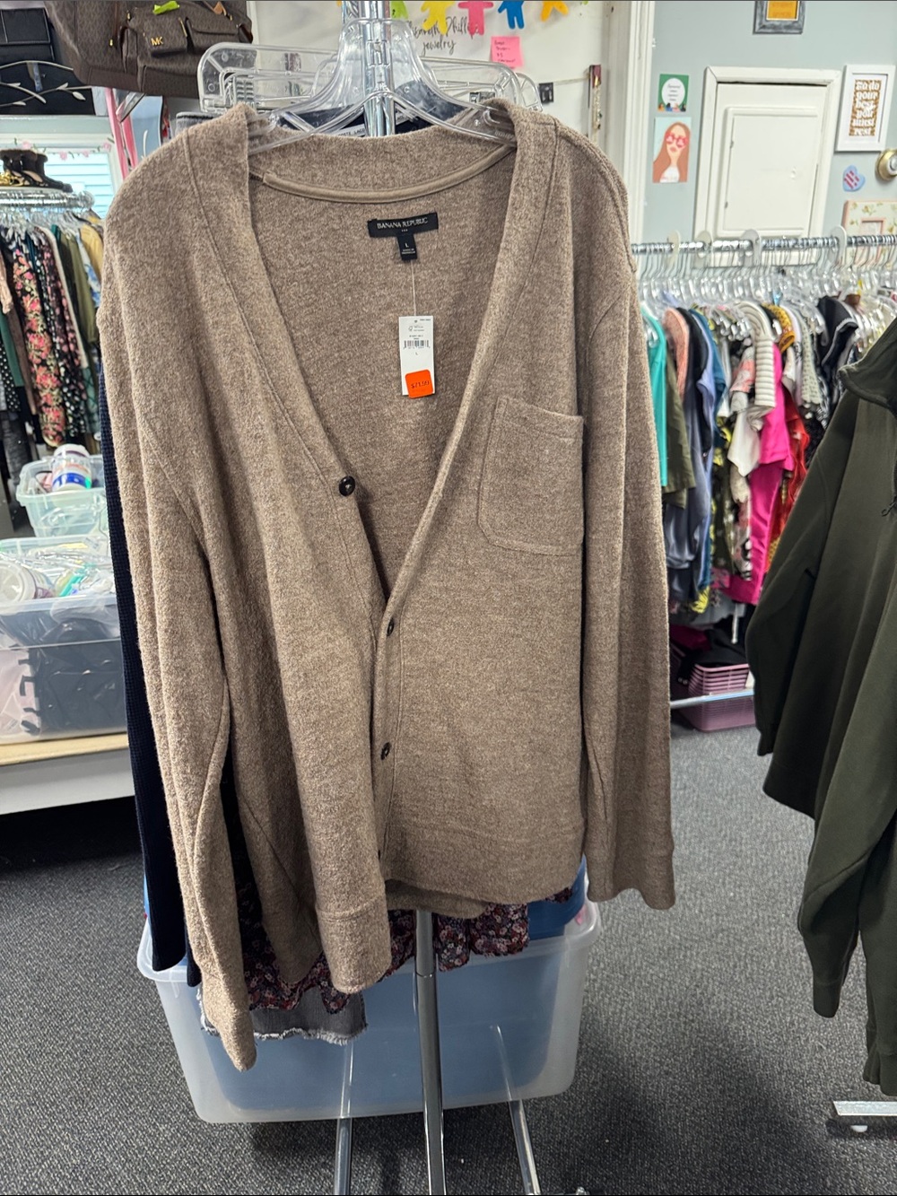 Banana republic factory cardigan L // 091126